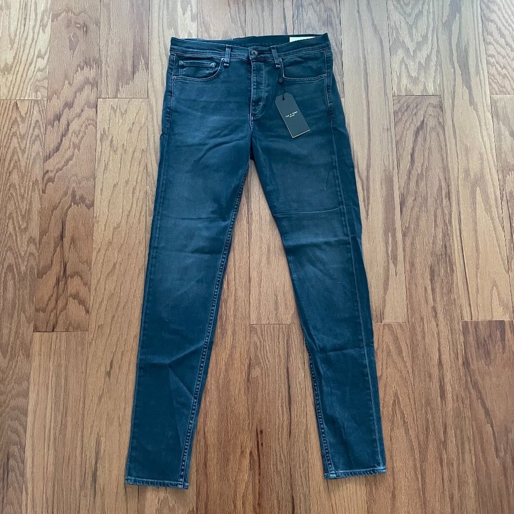 Rag & Bone Men's Fit 1 Jeans - 34w - Blue/Gray - BNWT
